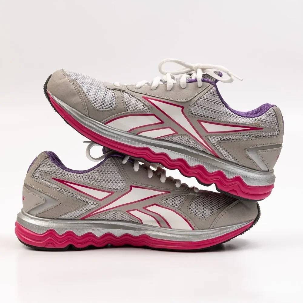 Reebok DMX Ride Sneakers gray pink Shoes size 10
